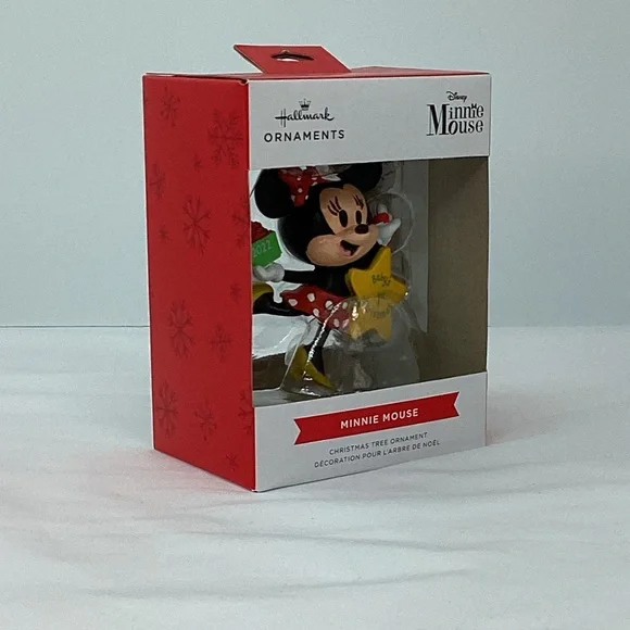Hallmark Minnie Mouse Ornament with Red and White Accents - Picture 12 of 15